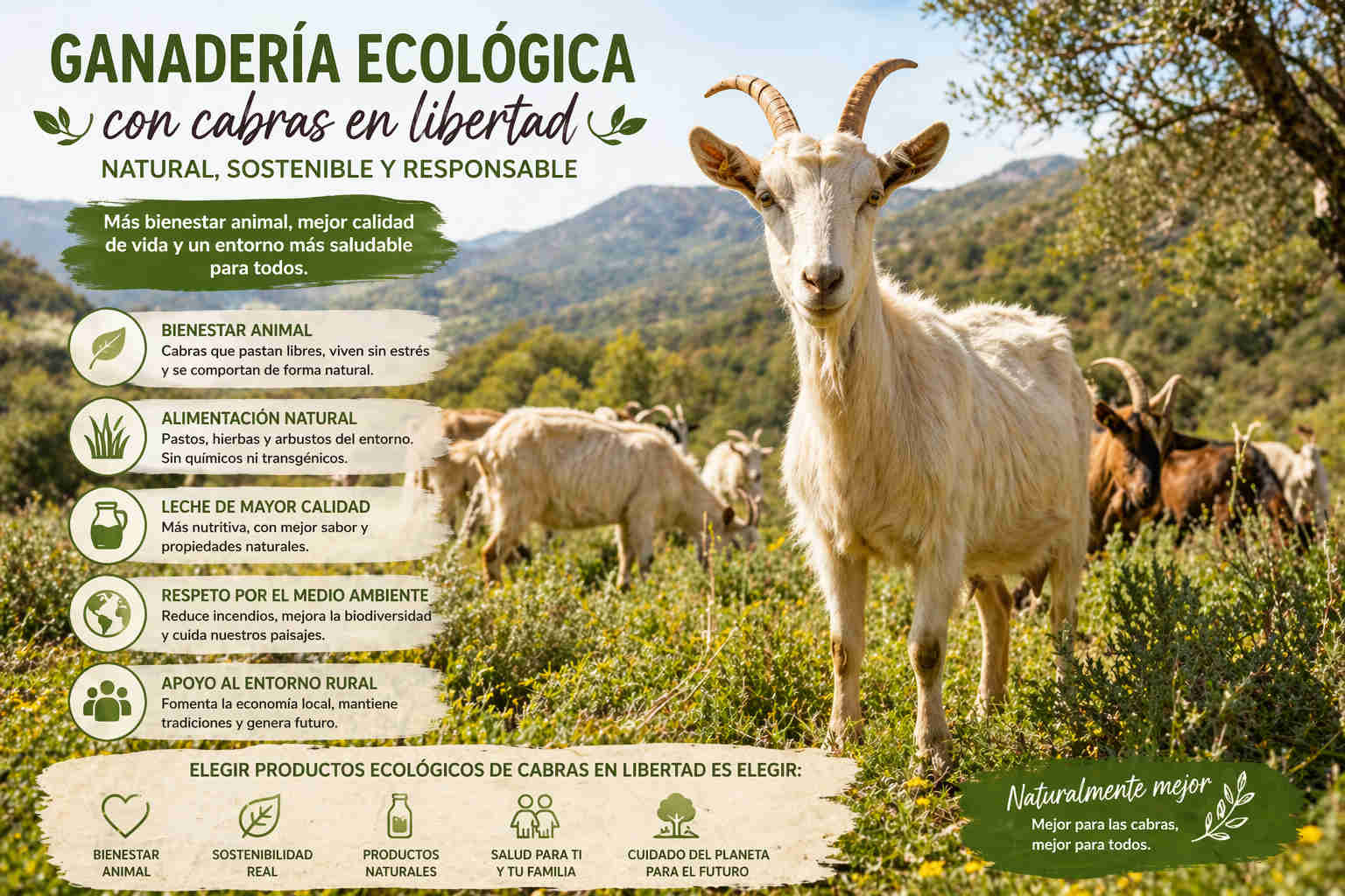 Beneficios de la ganadería ecológica