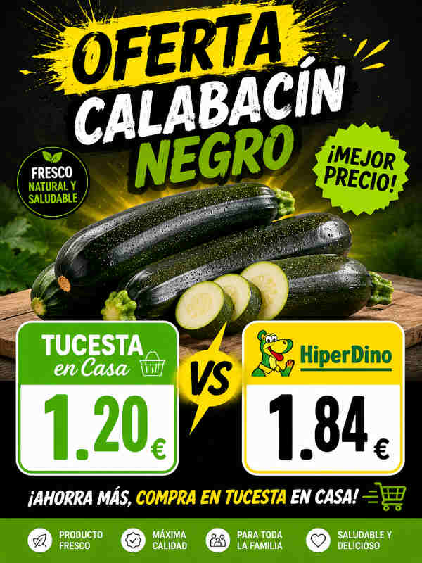 Oferta de Calabacín Negro