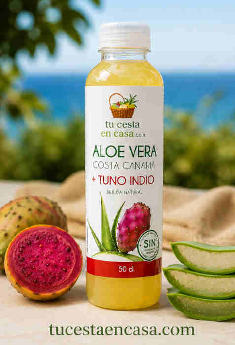 Tuno Indio + Aloe Vera - Bebida 50cl
